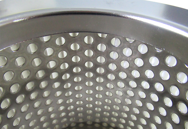 Pleated withe paper air filter